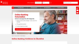 
                            1. Online-Banking freischalten - Sparkasse Moosburg