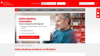 
                            1. Online-Banking freischalten - Sparkasse Oberpfalz Nord