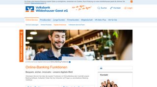
                            9. Online-Banking Funktionen - Volksbank Wildeshauser Geest eG