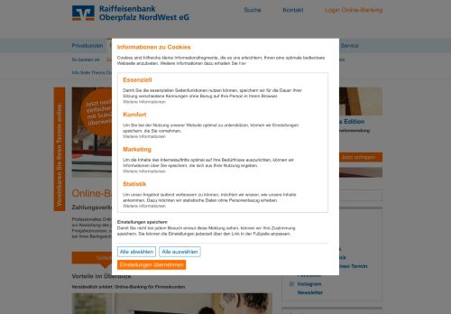 
                            4. Online-Banking für Firmenkunden - Raiffeisenbank Oberpfalz ...