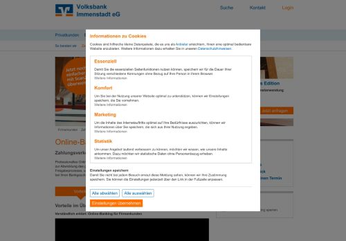 
                            4. Online-Banking für Firmenkunden - Volksbank Immenstadt eG