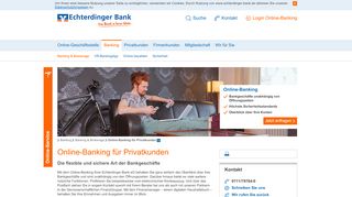 
                            1. Online-Banking für Privatkunden - Echterdinger Bank eG