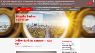 
                            3. Online-Banking gesperrt - Der Blog der Berliner Sparkasse