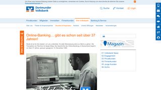 
                            7. Online-Banking… gibt es schon seit über 37 Jahren! - Volksbank in ...