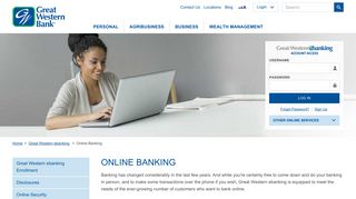 
                            10. Online Banking | Great Western Bank