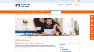
                            2. Online-Banking - Hamburger Volksbank eG