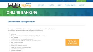 
                            13. Online banking - Houston Highway Credit Union