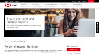 
                            6. Online Banking - HSBC Bank USA