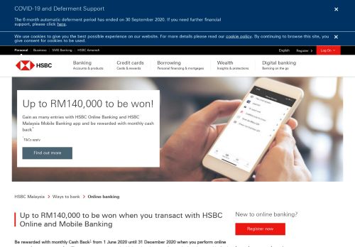 
                            11. Online Banking - HSBC MY - HSBC Malaysia