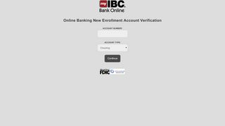 
                            6. Online Banking - IBC Bank Online