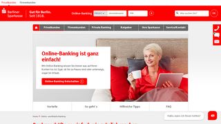 
                            8. Online-Banking - Immer verfügbar - Berliner Sparkasse