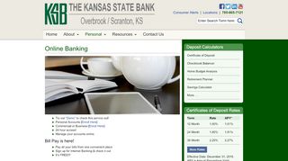 
                            5. Online Banking | Kansas State Bank