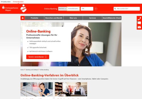 
                            1. Online-Banking | Kreissparkasse Mayen