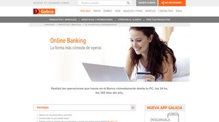 
                            5. Online Banking, la forma más cómoda de operar ... - Banco Galicia