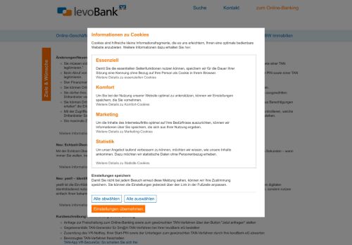 
                            3. Online-Banking - Levo Bank