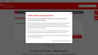 
                            4. Online-Banking: Login - Braunschweigische Landessparkasse