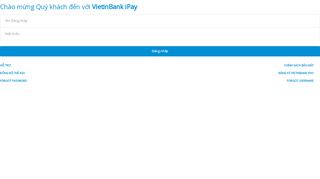 
                            8. Online Banking Login for Retail Customers - VietinBank iPay