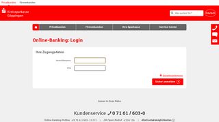 
                            3. Online-Banking: Login - Kreissparkasse Göppingen
