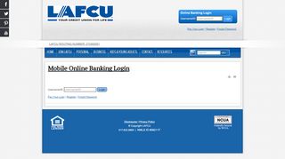 
                            9. Online Banking Login - LAFCU