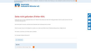 
                            10. Online-Banking-Login: Neue Optik - Vereinigte Volksbank Münster eG