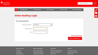 
                            2. Online-Banking: Login - Sparkasse Rottal-Inn
