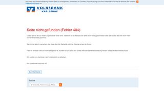 
                            8. Online-Banking-Login - Volksbank Karlsruhe eG