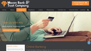 
                            1. Online Banking | Macon Bank & Trust Company