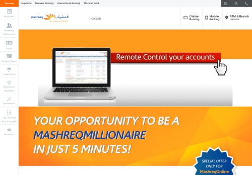 
                            9. Online Banking - Mashreq Bank
