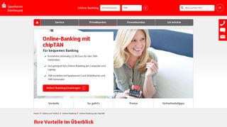 
                            12. Online-Banking mit chipTAN bequem nutzen | Sparkasse Dortmund