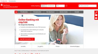 
                            6. Online-Banking mit chipTAN bequem nutzen | Sparkasse Ennepetal ...