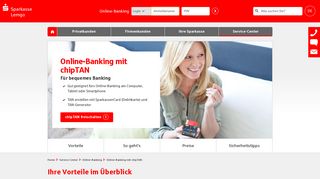 
                            8. Online-Banking mit chipTAN bequem nutzen | Sparkasse Lemgo