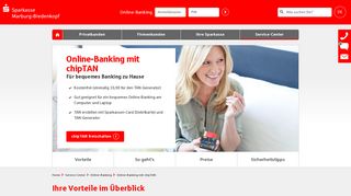 
                            11. Online-Banking mit chipTAN bequem nutzen | Sparkasse Marburg ...