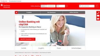 
                            5. Online-Banking mit chipTAN bequem nutzen | Sparkasse Muldental