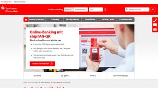 
                            4. Online-Banking mit chipTAN bequem nutzen | Sparkasse Rhein-Maas