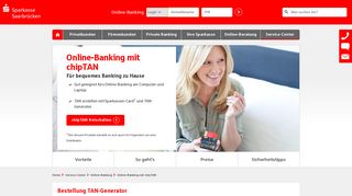 
                            4. Online-Banking mit chipTAN bequem nutzen | Sparkasse Saarbrücken