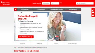 
                            7. Online-Banking mit chipTAN bequem nutzen | Sparkasse Wittenberg