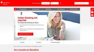 
                            6. Online-Banking mit chipTAN bequem nutzen | Stadtsparkasse Rheine