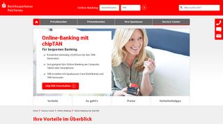 
                            7. Online-Banking mit chipTAN - Bezirkssparkasse Reichenau