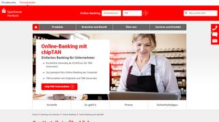 
                            10. Online-Banking mit chipTAN für Unternehmer | Sparkasse Herford