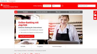 
                            5. Online-Banking mit chipTAN für Unternehmer | Sparkasse Hildesheim ...