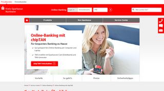 
                            3. Online-Banking mit chipTAN | Kreis-Sparkasse Northeim