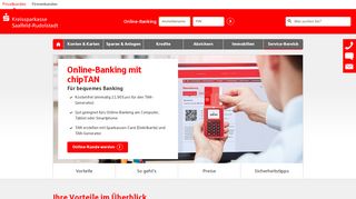 
                            5. Online-Banking mit chipTAN - Kreissparkasse Saalfeld-Rudolstadt