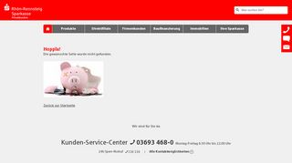 
                            5. Online-Banking mit chipTAN - Rhön-Rennsteig-Sparkasse