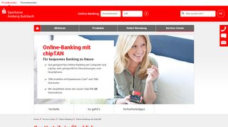 
                            5. Online-Banking mit chipTAN - Sparkasse Amberg-Sulzbach