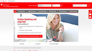 
                            5. Online-Banking mit chipTAN - Sparkasse im Landkreis Schwandorf