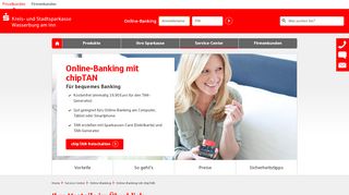 
                            8. Online-Banking mit chipTAN - Sparkasse Wasserburg