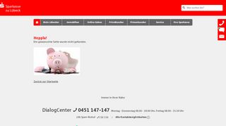 
                            11. Online-Banking mit chipTAN - Sparkasse zu Lübeck