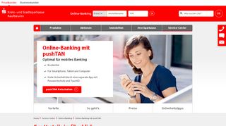 
                            9. Online-Banking mit pushTAN | Kreis- und Stadtsparkasse Kaufbeuren
