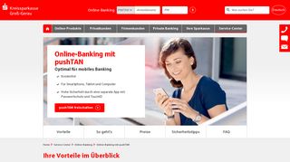 
                            3. Online-Banking mit pushTAN | Kreissparkasse Groß-Gerau