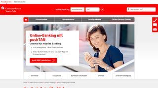 
                            6. Online-Banking mit pushTAN | Kreissparkasse Saale-Orla